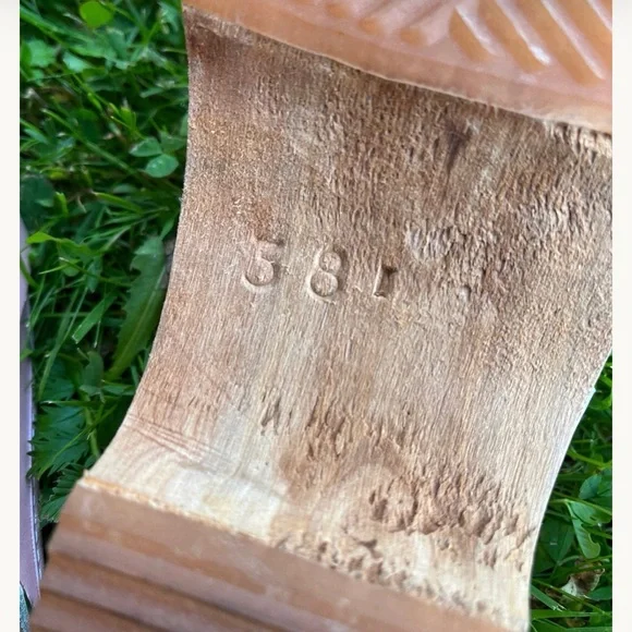 Cute Pink Leather Clogs - Picture 6 of 7